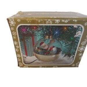 Enesco Winter Wonders Hanging Ornament 1987 The Christmas Train Music And Motion